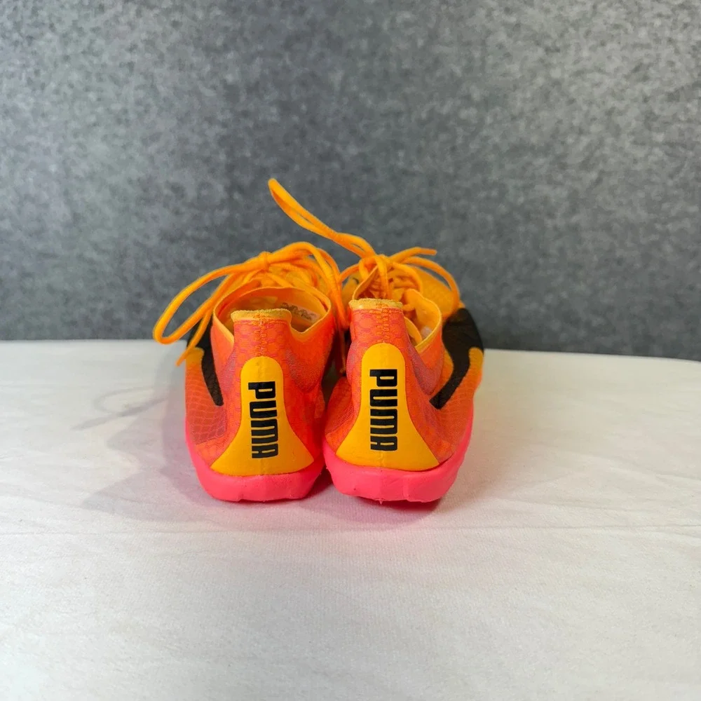 Puma Evospeed Distance Nitro Elite Men Running Spikes‎ Orange Black US 12.5
